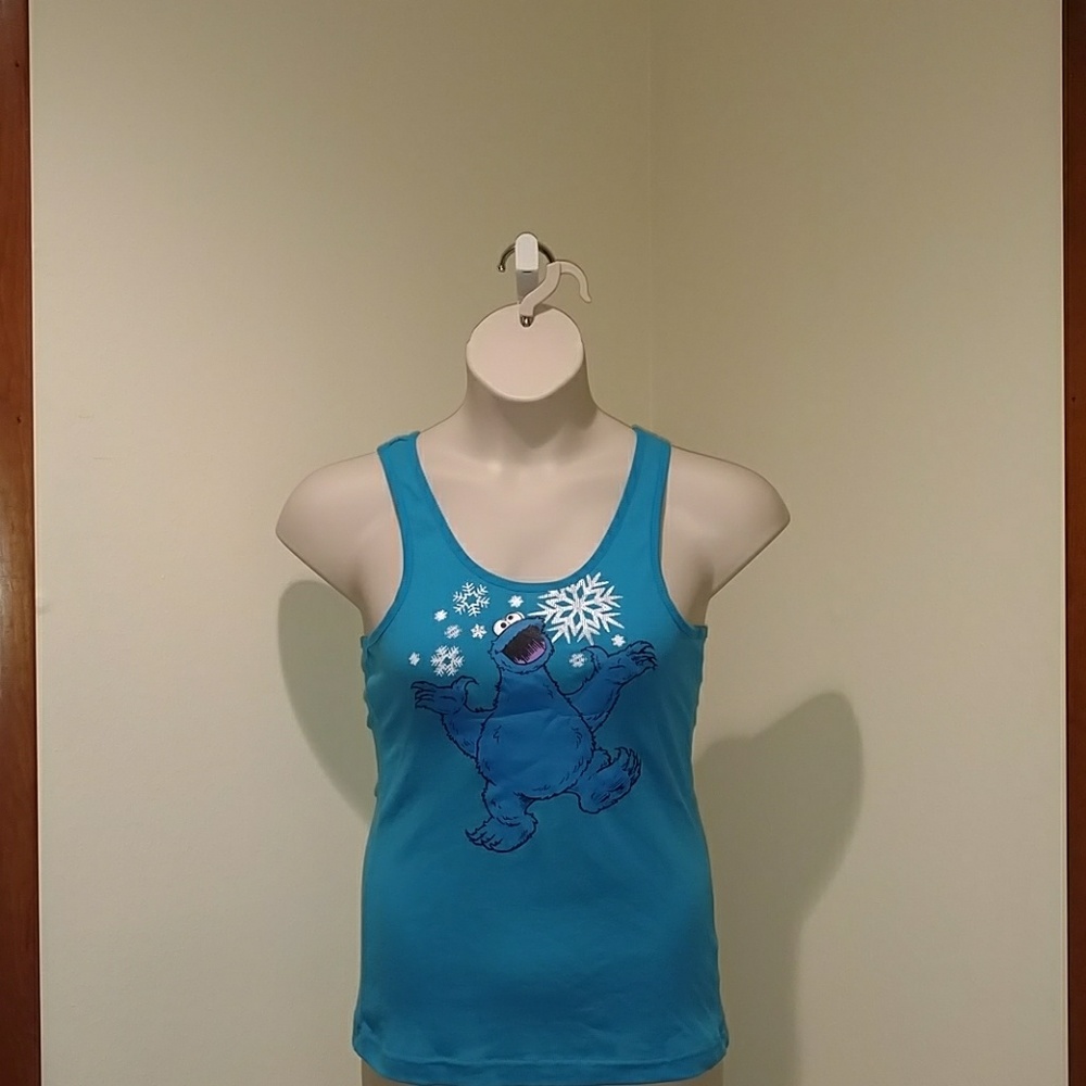 SESAME STREET SLEEVELESS TEE SHIRT